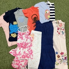 【お取引中】キッズ90女の子夏服10点の画像