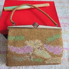 お値下中！中古品 昭和レトロ 着物 バッグの画像