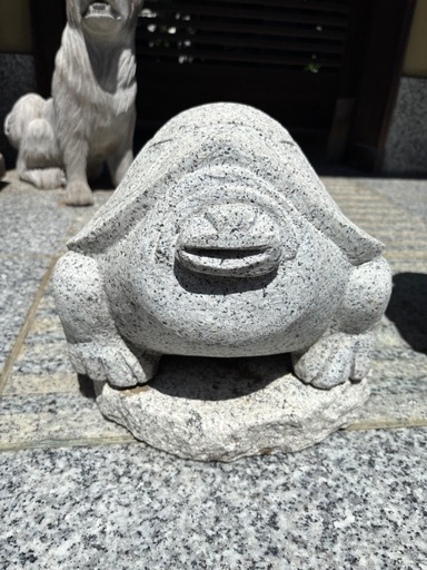 御影石　石像