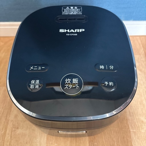 SHARP 炊飯器 KS-CF05B