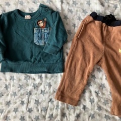 petit main　80 おさるのジョージ　セットアップ