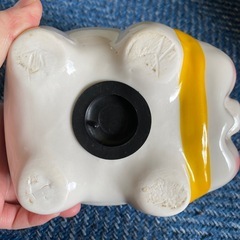 レトロ　豚の貯金箱の画像