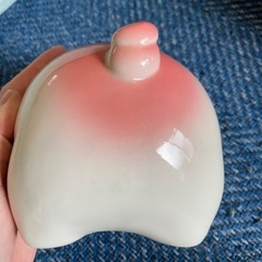 レトロ　豚の貯金箱の画像