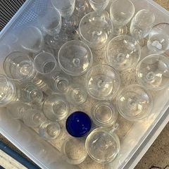 硝子コップ、硝子製食器など1点50円の画像