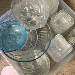 硝子コップ、硝子製食器など1点50円の画像