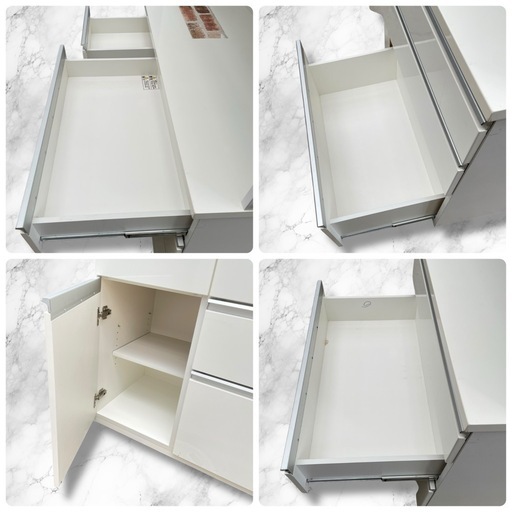 ニトリ 食器棚 キッチンボード 幅120cm スライド扉付き収納 ニトリ 食器棚 キッチンボード 幅120cm スライド扉付き収納