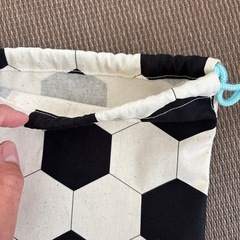 ハンドメイド　給食袋などに①の画像