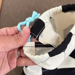ハンドメイド　給食袋などに①の画像