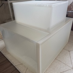 無印　収納ケースの画像