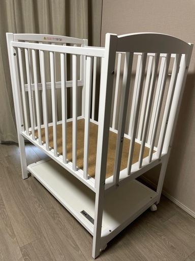 KATOJI ツーオープン ベビーベット ホワイト KATOJI】プレミアムライン
