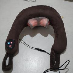 　説明書つき　オムロン　肩もみ機　肩もみ　　ブラウン　ヒーター付き