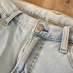 ＧＵ　ストレッチスリムジーンズ👖　３１inchの画像