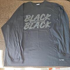 BLACK BLACKロングスリーブTシャツ