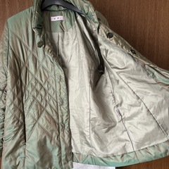 婦人、里麻ハーフコート、15号の画像