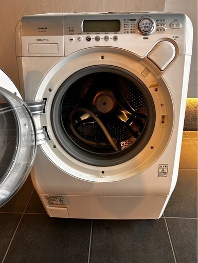 【ジャンク】TOSHIBA ドラム式洗濯乾燥機 TW-150VC(W) TOSHIBA ドラム式洗濯乾燥機 TW-150VC(W) (リサイクルブルジョネ) 台東