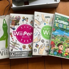 値下げ　ニンテンドー　wii ゲーム機　本体　ソフト　付属品　セットの画像