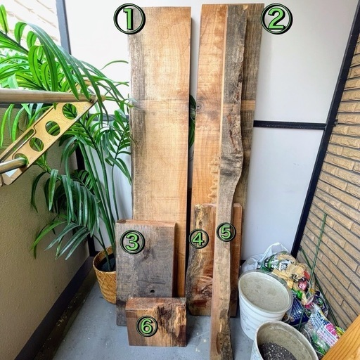 【大阪引き取り限定】銘木　ウォールナット