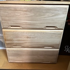 収納家具　木製タンス