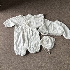 ベビードレス　セレモニードレス　新生児　セット　お宮参り