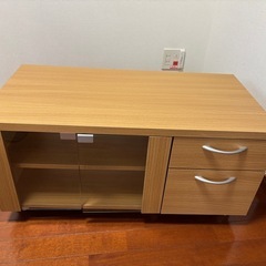 テレビ台　台車付きの画像