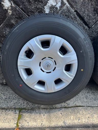 ハイエース　純正ホイール、タイヤセット 決定しました。
