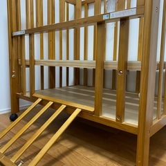 【取引予定者決定】折りたたみ　ベビーベッド　ミニベッドの画像