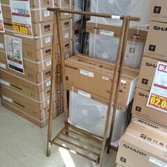 木製ハンガーラック TJ11357の画像