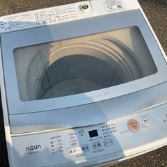 RKGSE-310】特価！アクア/AQUA/5kg/全自動洗濯機/AQW-S5M/中古/2022年製/当社より近隣地域無料配達の画像