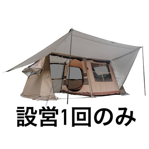 ユージャック(Ukack)ワンタッチ2ルームロッジテント ROSEテント(本体) Amazon.co.jp: UJack(ユージャック) ローズテント ワンタッチ 2