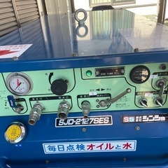 中古。16.5馬力　ディーゼル防音型高圧洗浄機　　の画像