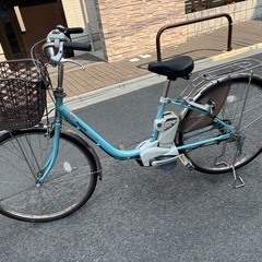 Panasonic 電動アシスト自転車(自転車)の中古が安い！激安で譲り