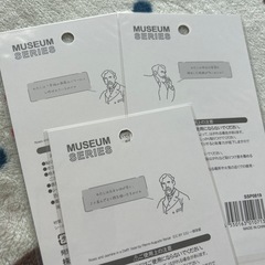 百均　ミュージアムシリーズ　シール　まとめ売りの画像