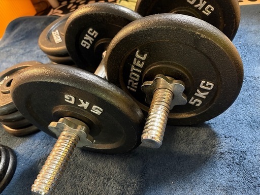 IROTEC ジムダンベル 10KG 2個セット アイロテック アイロテック