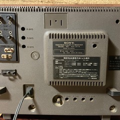 ソニートリニトロンブラウン管テレビKV-1 4 1 4の画像