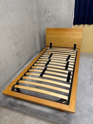 無印良品 ベッドフレーム シングルサイズ 木製 寝具 Z048 無印良品 ベッドフレーム シングル 無印良品 ベッドフレーム シングル