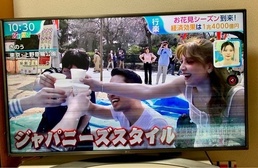LG 4Kスマートテレビ　49インチ 無料配送