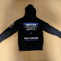 RAD CUSTOM  フード　トレーナーの画像