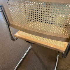 ラタンチェア 韓国インテリアの画像