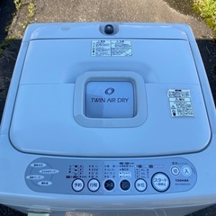TOSHIBA全自動洗濯機の画像