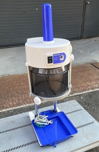 【動確済み】美品 使用頻度少 2017年 中部コーポレーション Hatsuyuki HB600A ふわふわかき氷 ブロックアイススライサー 業務用かき氷機