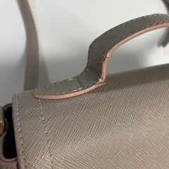 サマンサタバサ　ミニハンドバッグ　ピンクベージュ　の画像