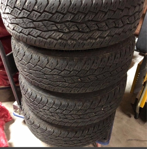 北海道旭川市発直接引渡し限定品IRON HEAD 195/65R16 4本 7J 6H