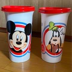 タッパーウェア　ミッキーとグーフィーのマグボトルの画像