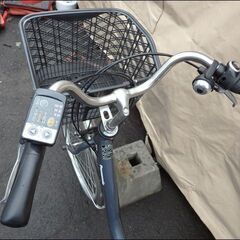 新札幌 Panasonic/パナソニック◆ビビ YX 電動アシスト自転車  BE-ELYX433N2 24インチ 3段変速 ブラズマグレー  自転車カバー付 No3296の画像
