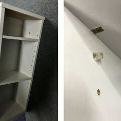 キャスター付き　ラック　白　小さめの画像