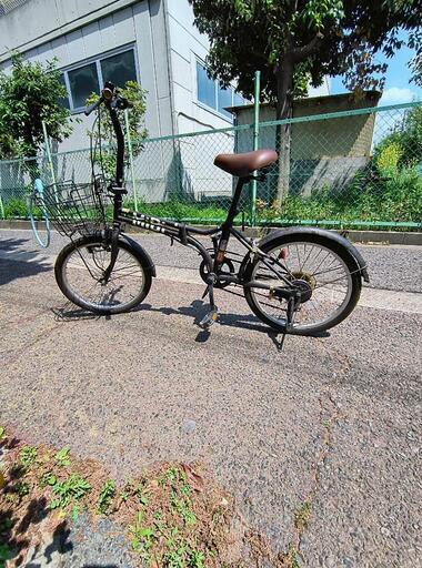 20インチ折りたたみ自転車 (こな) 喜連瓜破のクロスバイクの中古