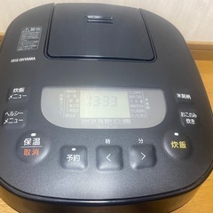 2023年製🌸 アイリスオーヤマの「米屋の旨み 銘柄炊き ジャー炊飯器 一升炊き (0409c)の画像