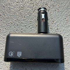 【カー用品】2連シガーソケット（2連USBポート付）の画像