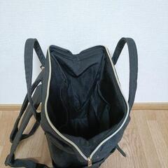 美品✨️　レディースリュック　黒　リュック　ブラック　ママリュック✨️　ママバッグ💓の画像
