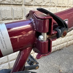 折りたたみ自転車の画像